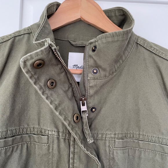 Madewell Dispatch Jacket, Olive Green, Size Medium - Picture 5 of 14
